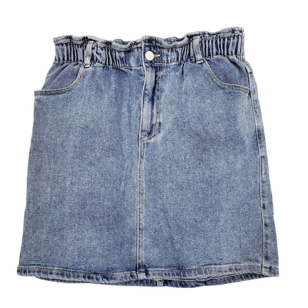 2/$20 Brand R Jeans Denim Blue Skirt 99% Cotton Size: 27